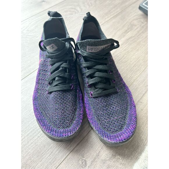 Nike Air VaporMax Flyknit 2 Night Purple Mens Size 6.5 Running Shoes 942842-013 - Picture 7 of 8